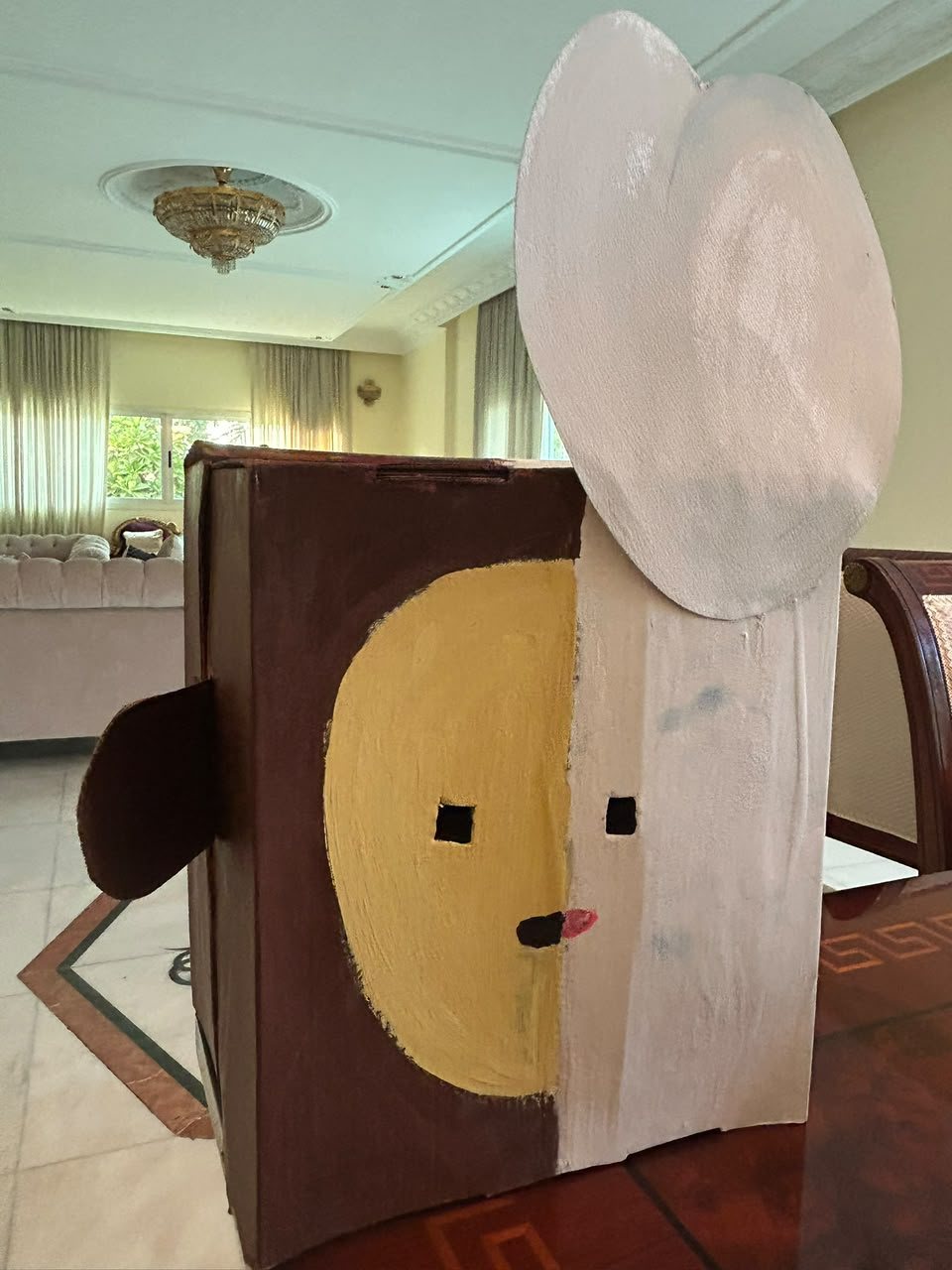 Character mask from another angle